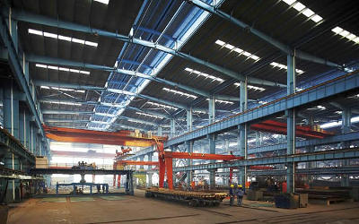 江苏广宇建设集团建筑业绩- 新世纪造船钢结构工程